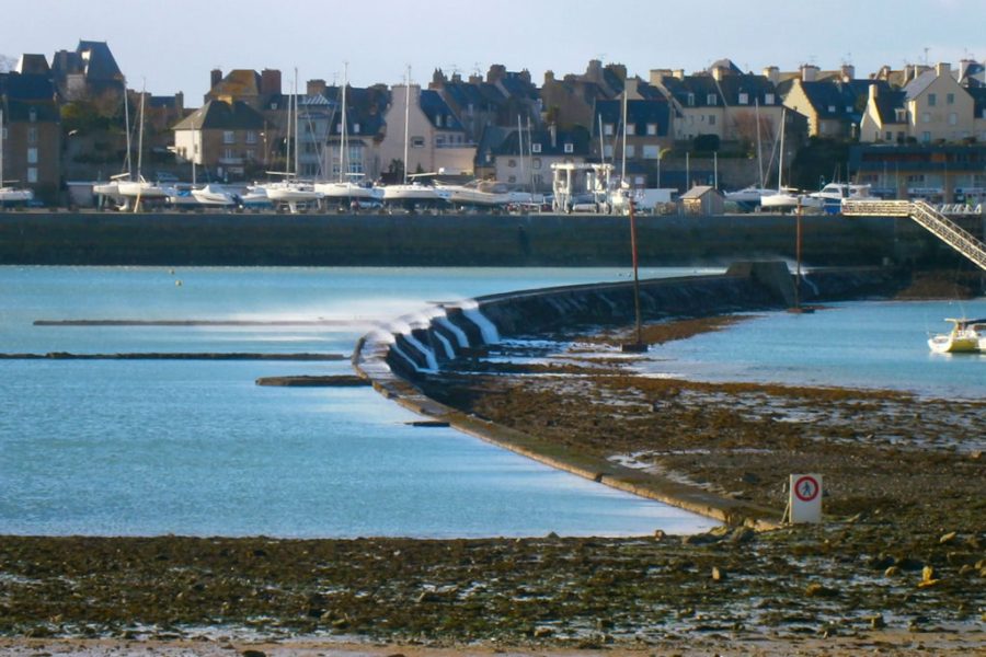 plage des Bas-Sablons Saint Servan Saint Malo