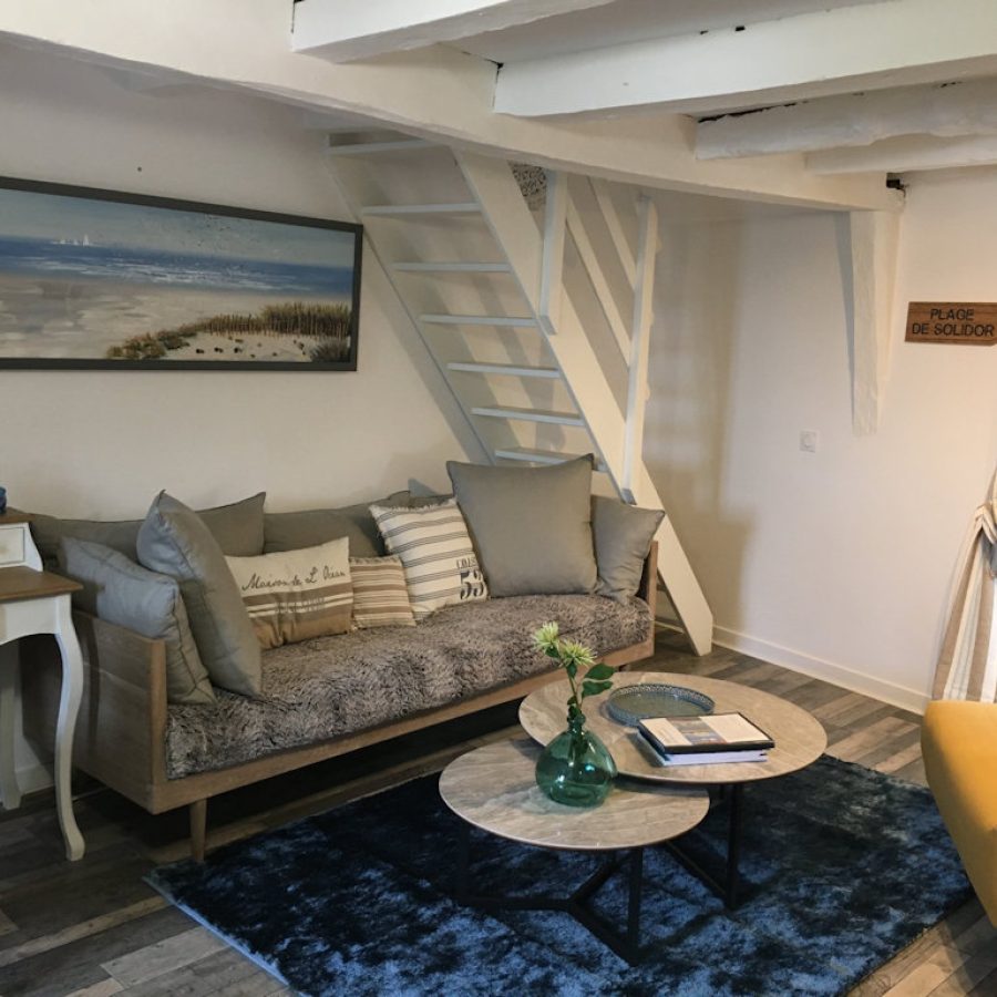 salon du gite Le Petit Clemenceau Saint Malo