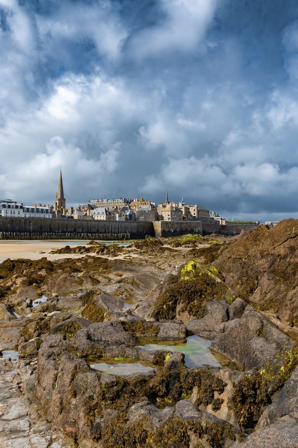 vue de la cité corsaireiintra muros Saint Malo